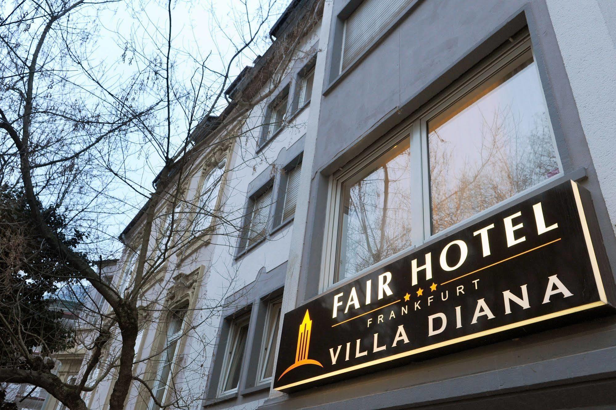 Fair Hotel Villa Diana Frankfurt am Main Eksteriør billede