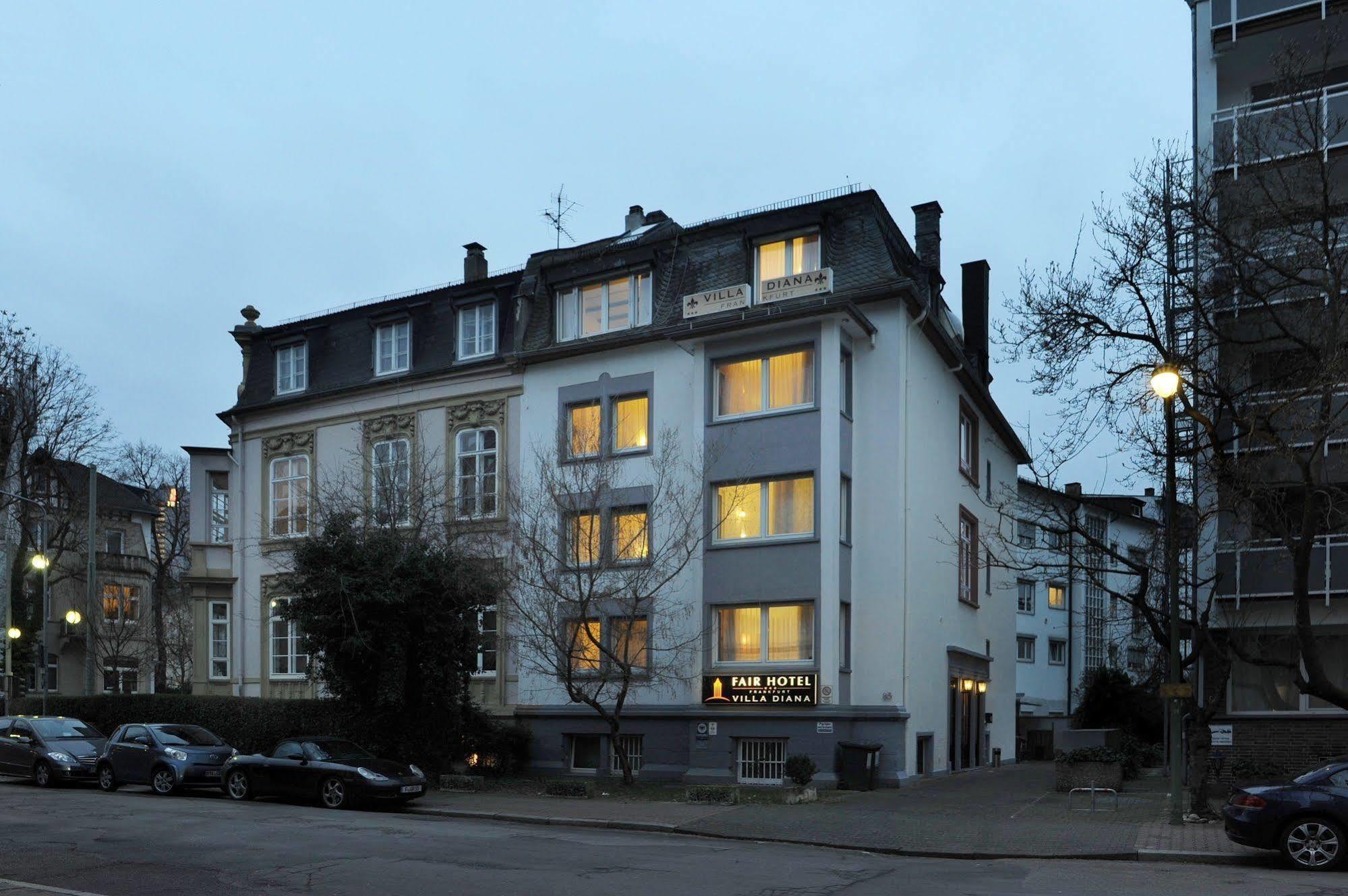 Fair Hotel Villa Diana Frankfurt am Main Eksteriør billede